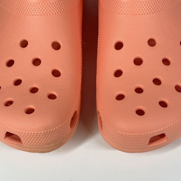Crocs Mens Size 13 Papaya Classic Clog Mule Authentic Shoe Style 10001 - Picture 5 of 15